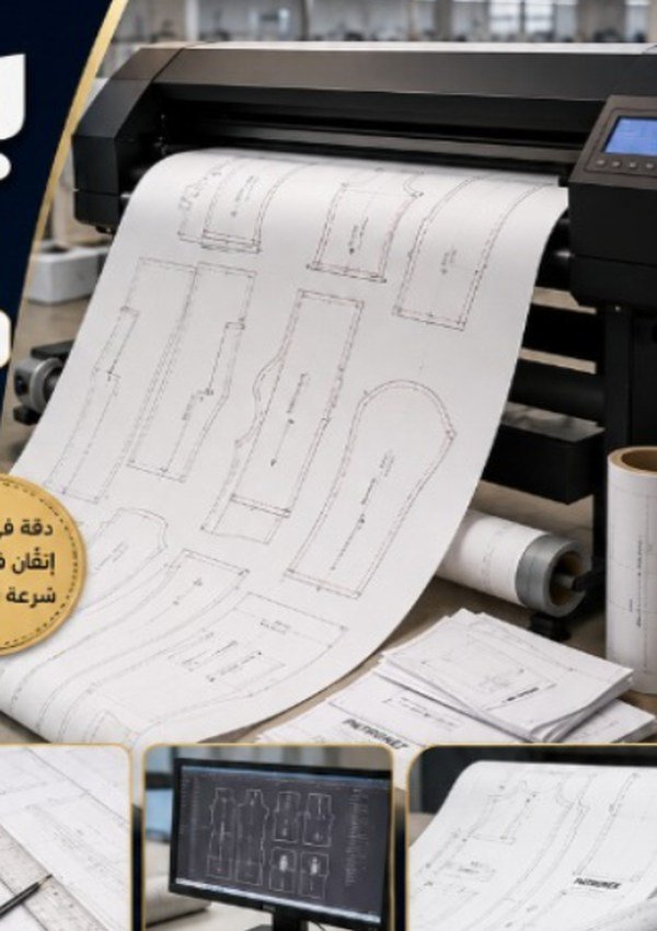 طباعة باترونات الملابس